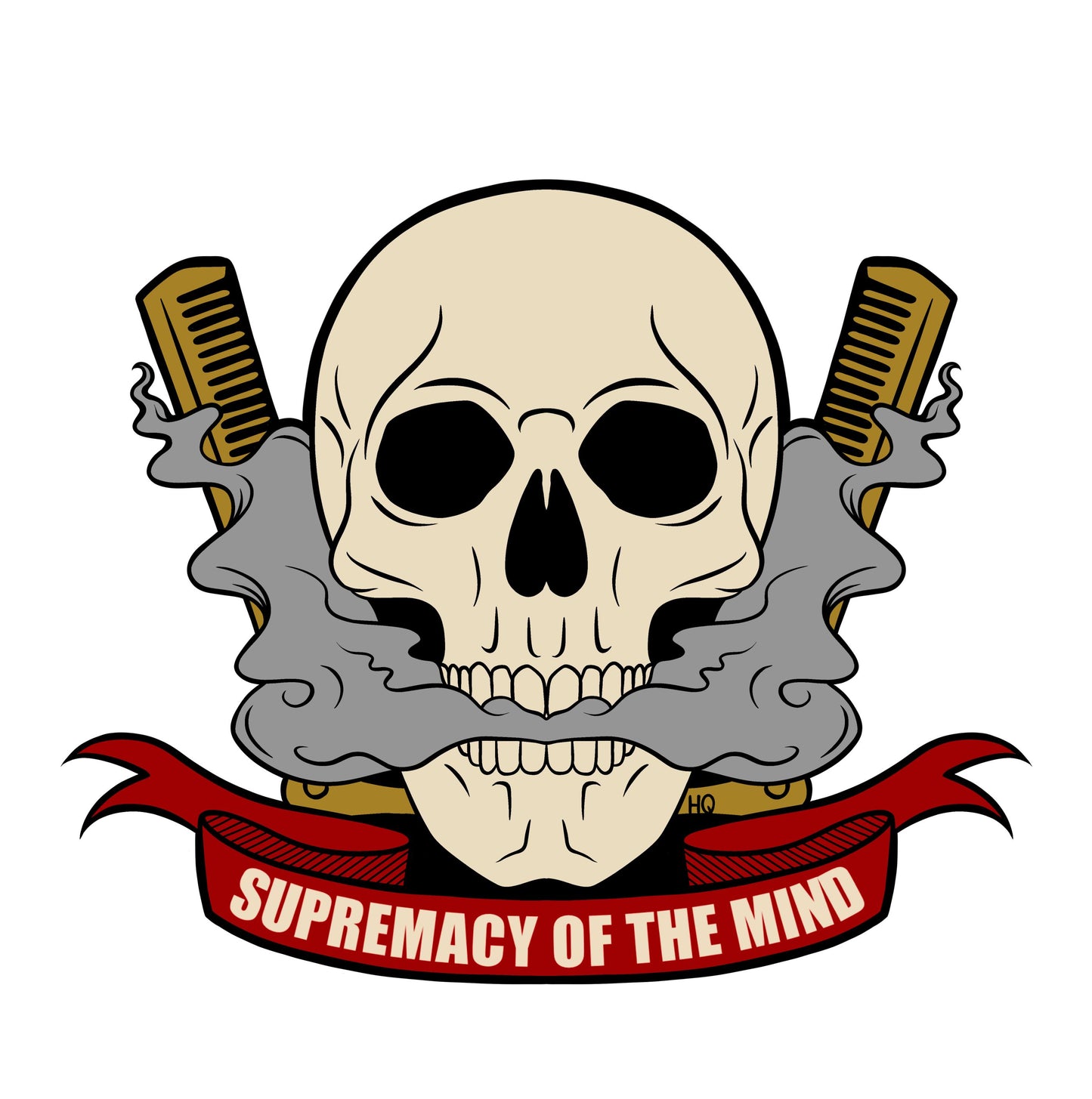 Supremacy of the mind
Support Mental Health
combs skull design