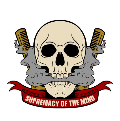 Supremacy of the mind
Support Mental Health 
combs skull design