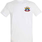 Supremacy of the mind T'shirt smokin pride skull emblem in white